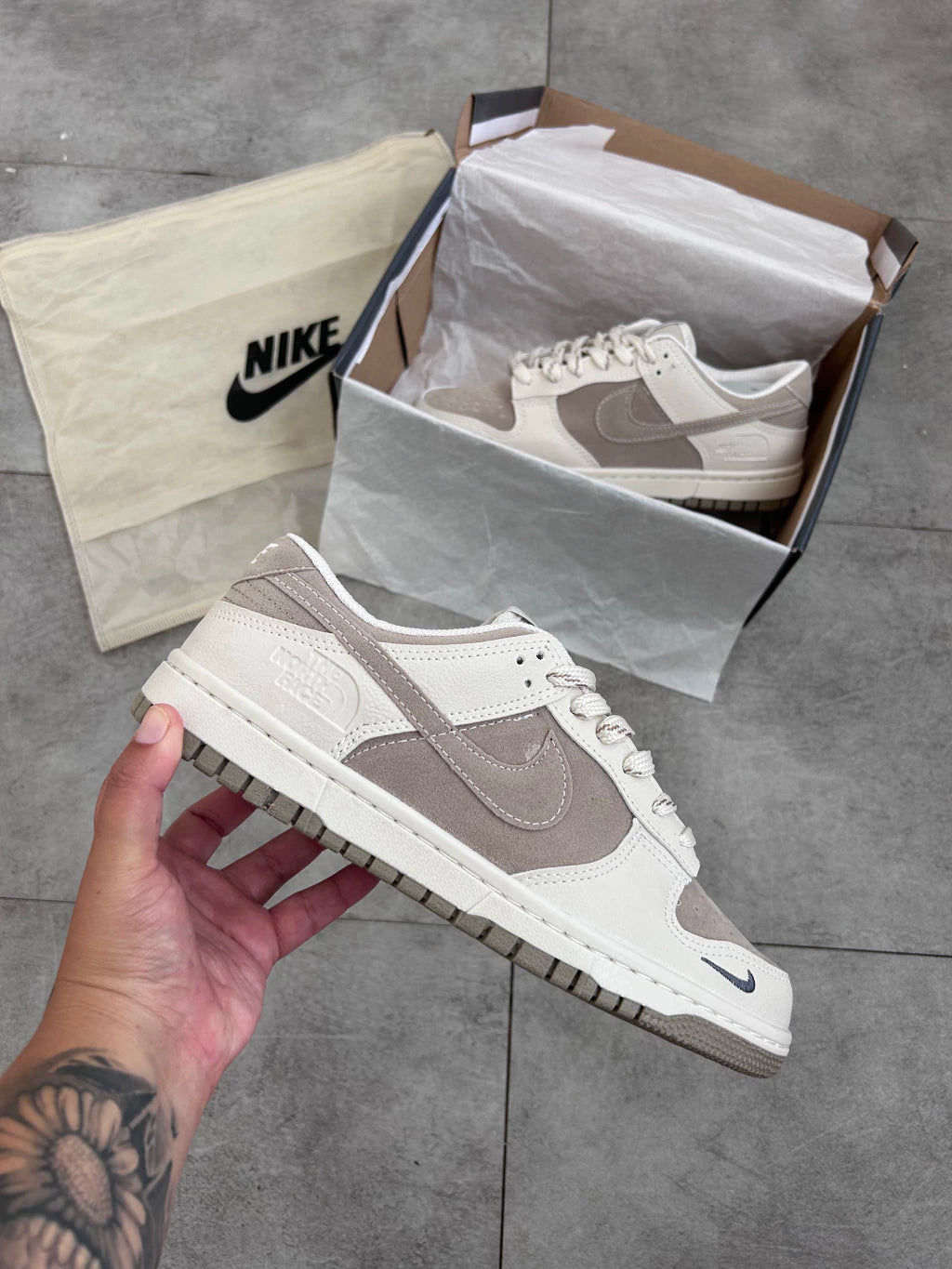 TÊNIS NIKE DUNK THE NORTH FACE