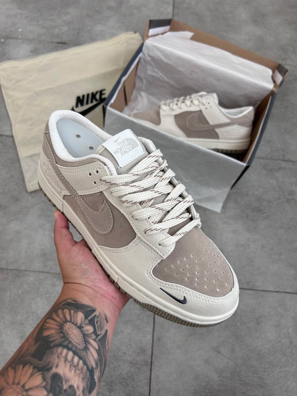 TÊNIS NIKE DUNK THE NORTH FACE